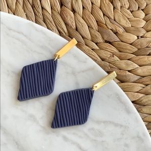 Handmade polymer clay earrings